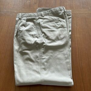 Chaps cream pants